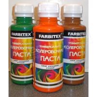 Паста универсальная Farbitex  зеленый 0.1 л 
Колеровочная паста для эмалей, масляных и водно-дисперсионнных красок.